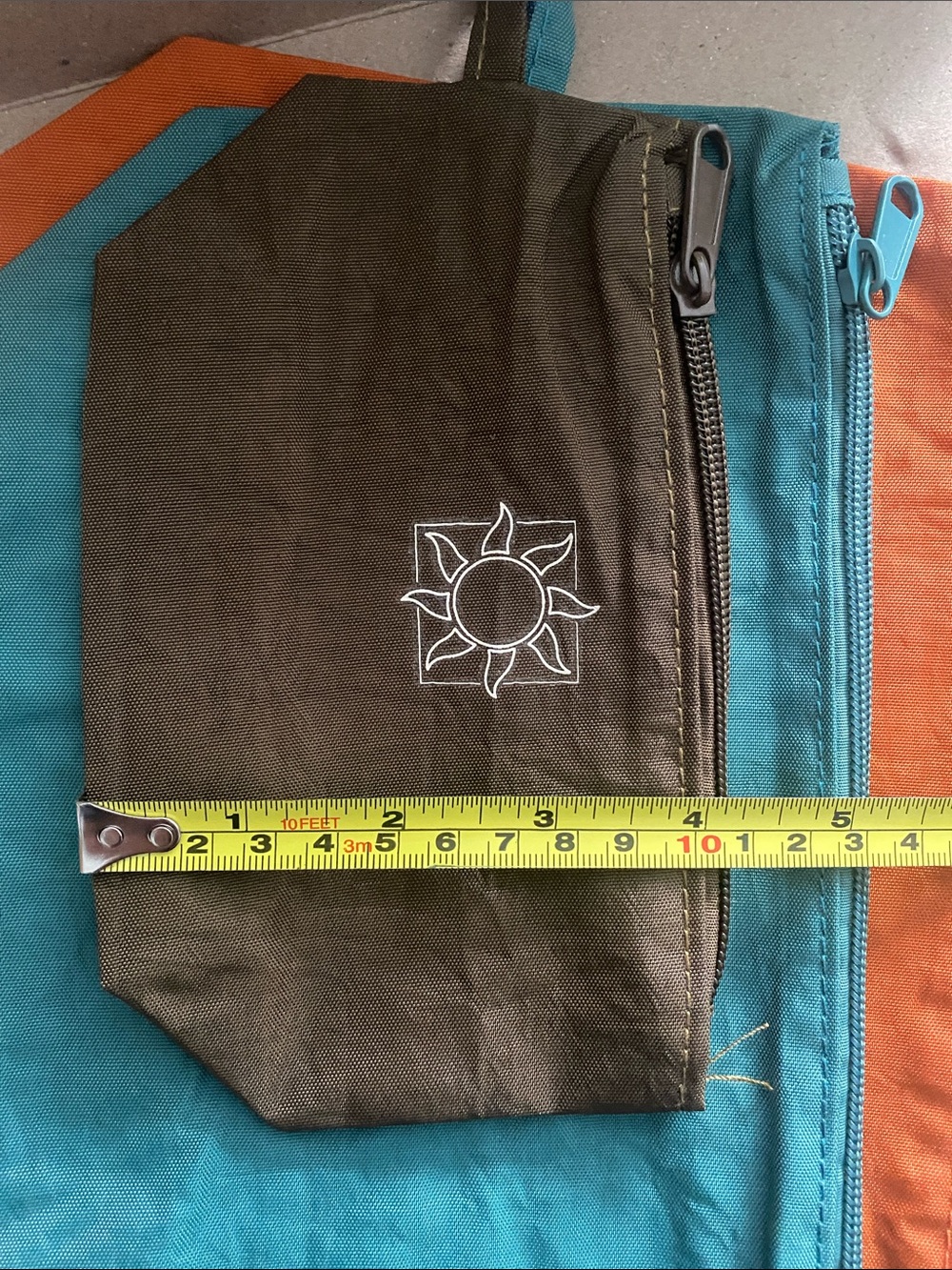 Multi-Color 3pc Travel Pouch Set NEW - Picture 7 of 7